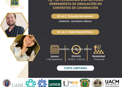 T2J – La tecnología digital como herramienta de simulación en contextos de covariación